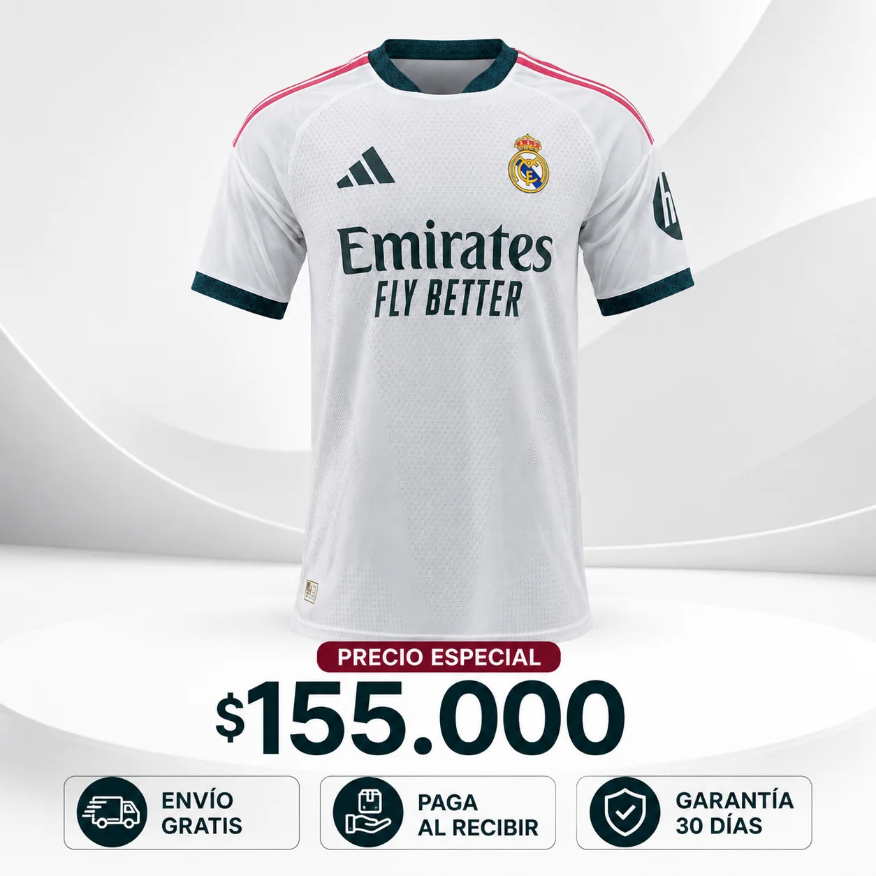 CAMISETA REAL MADRID VERSIÓN JUGADOR 26-27