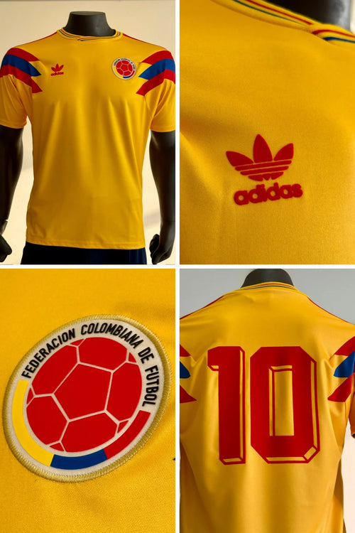 CAMISETAS RETRO SELECCIÓN COLOMBIA