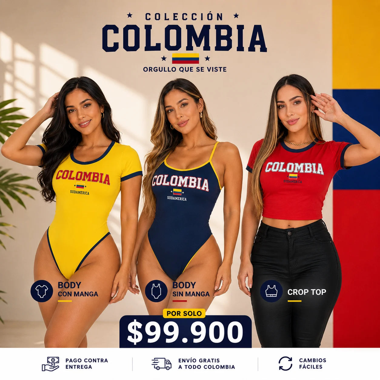 Crop Top Body Colombia