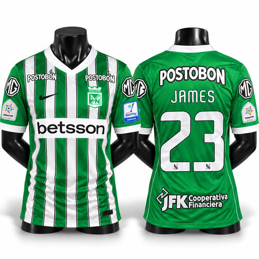 CAMISETA ATLETICO NACIONAL JAMES #23